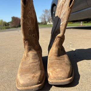 Men's Tan Cowboy Boots